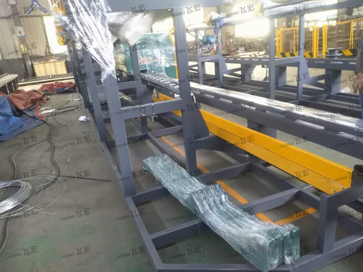 喜訊！祝賀飛宏1套智能鋼筋加工設備進駐中鐵六局北京豐臺車站項目施工現(xiàn)場